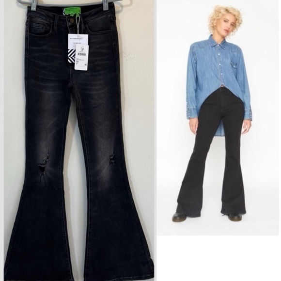 Sandrine Rose Denim - Sandrine Rose Flare Jeans size 26- the virgin label 🏷️
